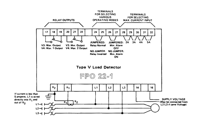 Wiring Diagram Explained Load Detector Relay