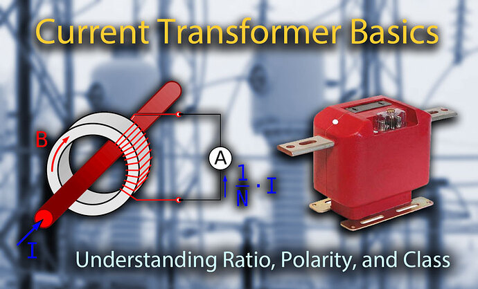 Current Transformer Basics: Understanding Ratio, Polarity, and Class