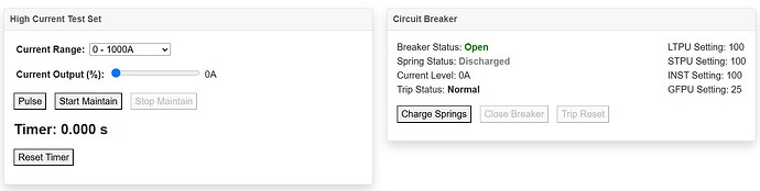 Circuit Breaker Testing Simulator Overview