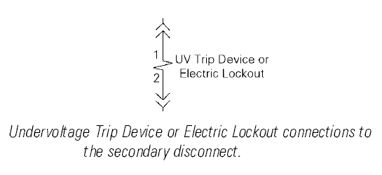 Circuit Breaker Undervoltage Trip Accessory