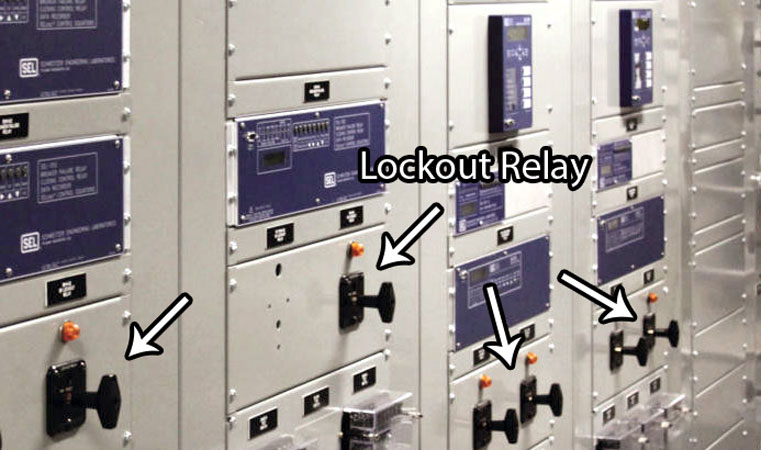 Lockout relays are commonly found in switchgear applications.